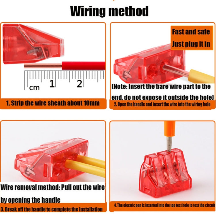 10 PCS VSELE VSE-103DTerminal Block PCT Wire Connector