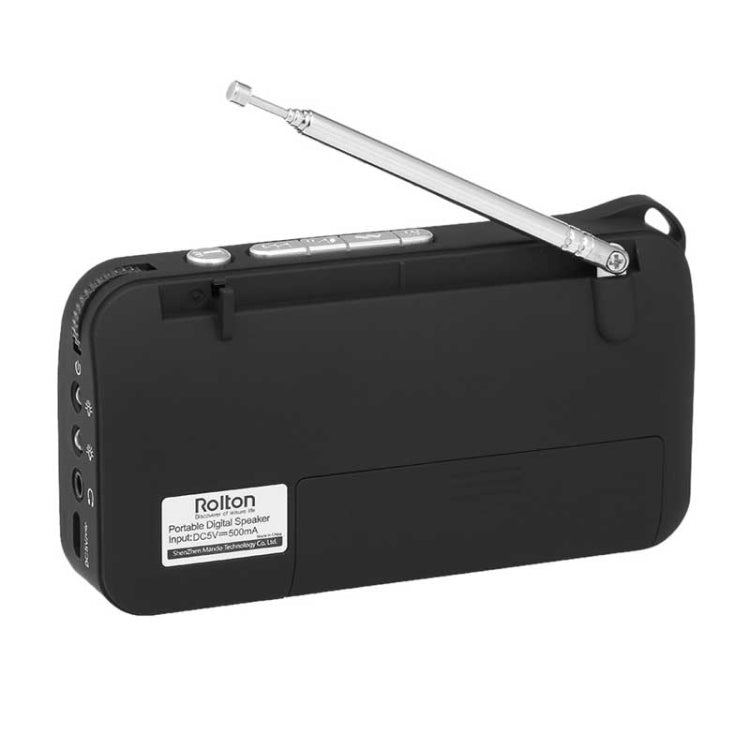 Rolton W405 Portable Mini FM Radio TF Card USB Receiver Music Player with LED Display