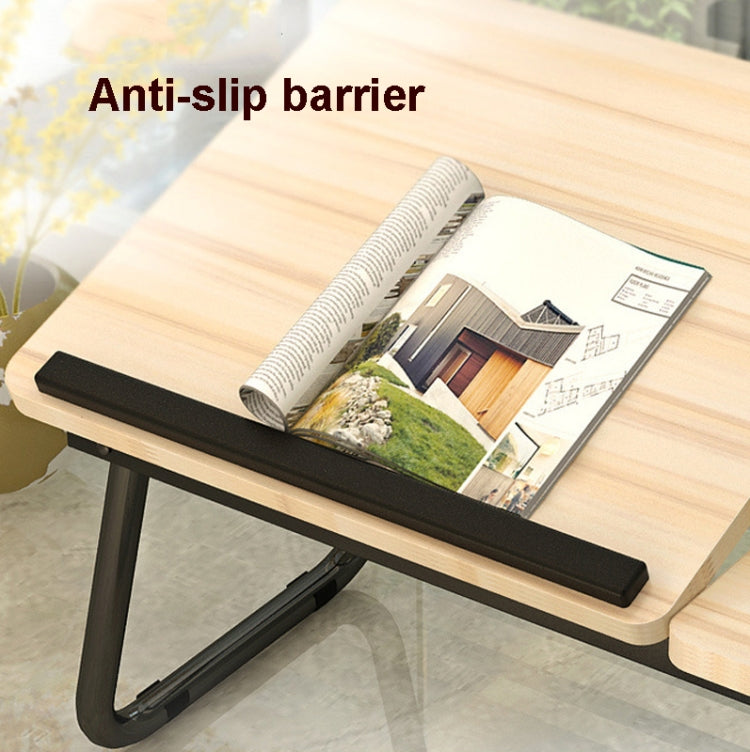 Bed Four-Speed Lifting Table Folding Laptop Desk  Adjustable Dormitory Lazy Table with Cup Holder