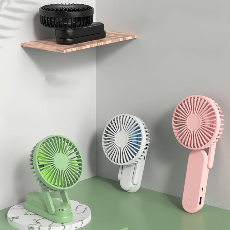 F1 USB Portable Lazy Hanging Neck Fan Mini Folding Handheld Fan