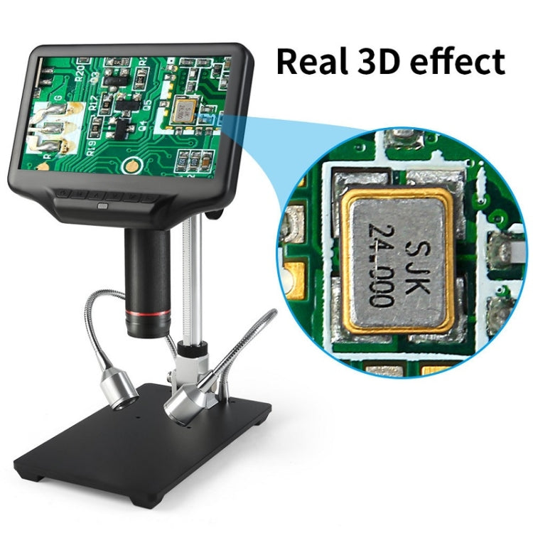 7 Inch 3D Digital Microscope Industrial Overhaul, Watch And Jewelry Appraiser