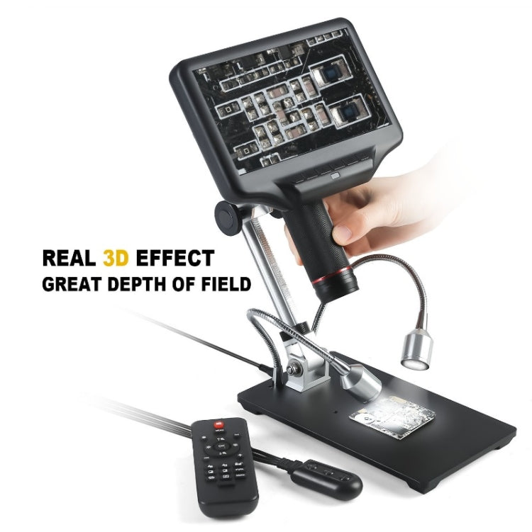 7 Inch 3D Digital Microscope Industrial Overhaul, Watch And Jewelry Appraiser