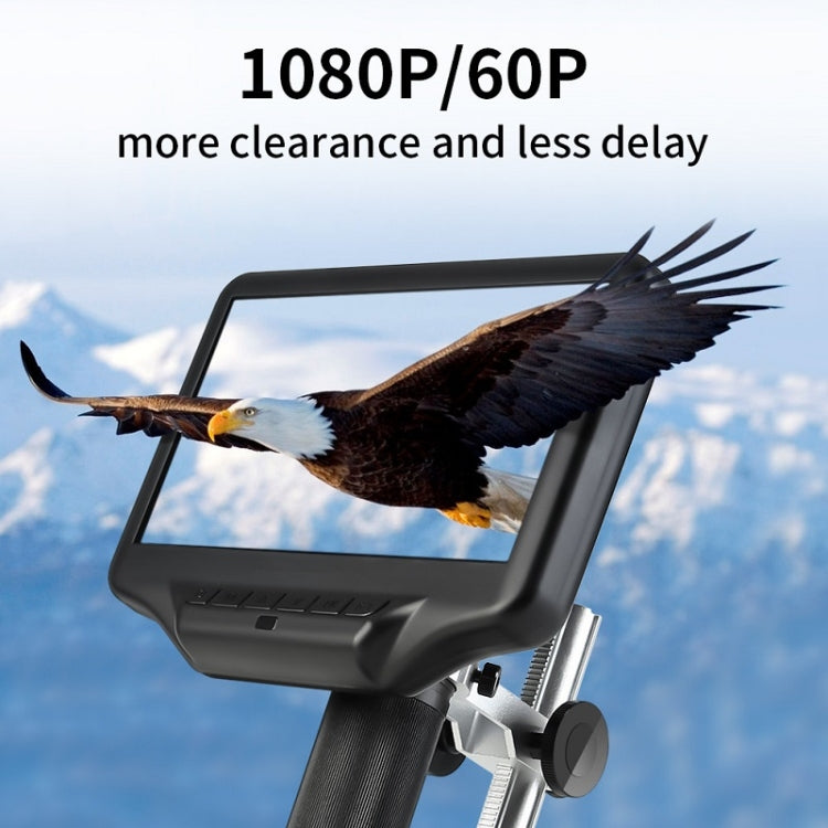 7 Inch 3D Digital Microscope Industrial Overhaul, Watch And Jewelry Appraiser