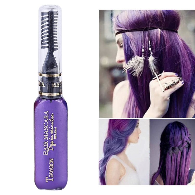 One-time Hair Temporary Color Hair Dye Non-toxic DIY Hair Color Mascara Dye Cream Hair