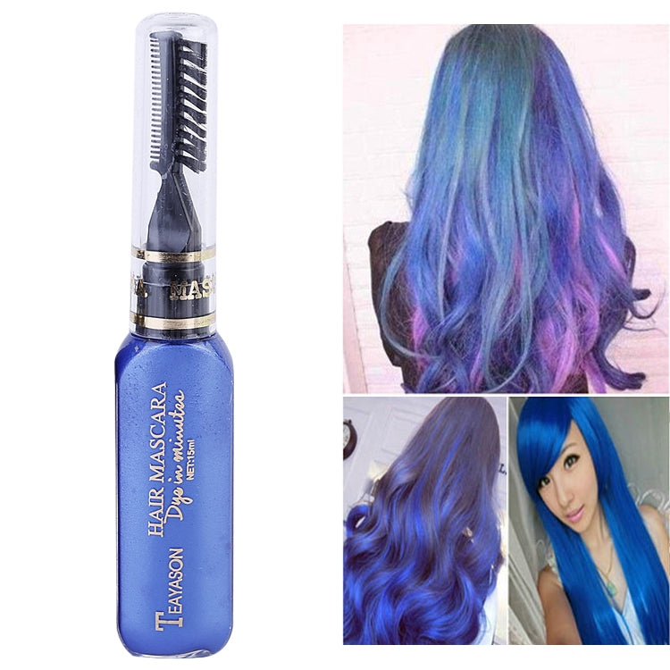 One-time Hair Temporary Color Hair Dye Non-toxic DIY Hair Color Mascara Dye Cream Hair