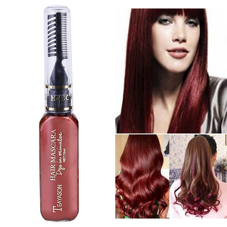 One-time Hair Temporary Color Hair Dye Non-toxic DIY Hair Color Mascara Dye Cream Hair