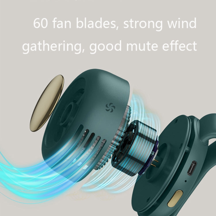 MF019 Small Whirlwind Leafless Fan Portable Clip Waist Fan