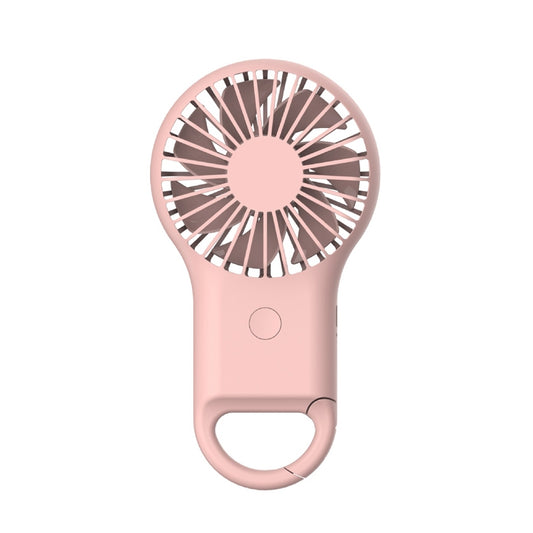 Handheld Pocket Mini Small Fan Portable Charging Outdoor USB Fan With 7 Color Light