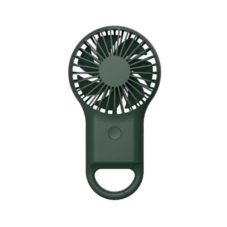 Handheld Pocket Mini Small Fan Portable Charging Outdoor USB Fan With 7 Color Light