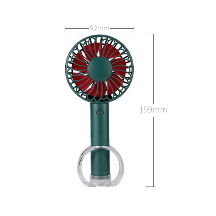 FS-H01 USB Portable Ultra-quiet Large Wind Hand-held Desktop Student Dormitory Household Mini Fan