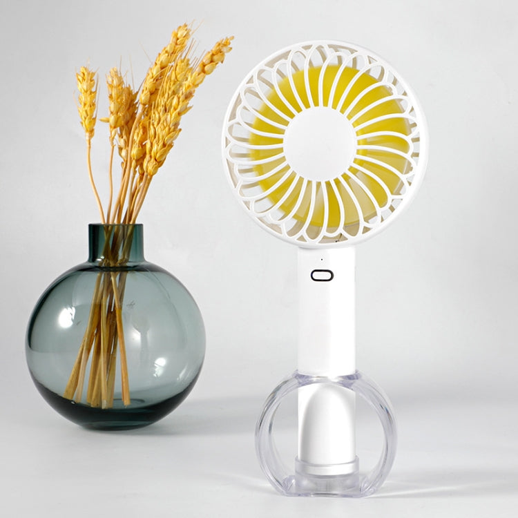 FS-H01 USB Portable Ultra-quiet Large Wind Hand-held Desktop Student Dormitory Household Mini Fan