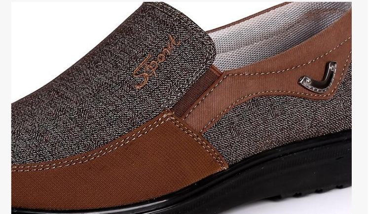 Low-cut Business Casual Soft Soles Flat Shoes for Men