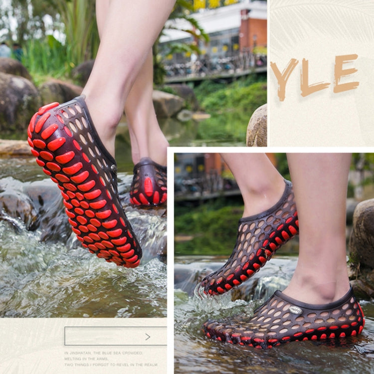 PVC + EVA Material Wading Beach Shoes Couple Breathable Slippers, 36, 37, 38, 39, 40, 41, 42, 43, 44, 45
