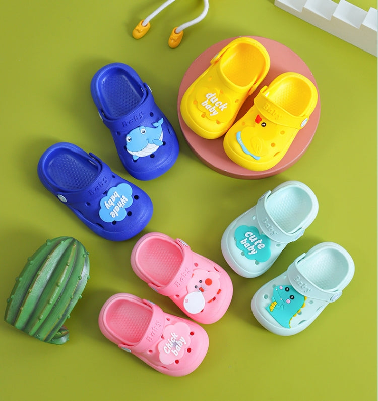 Non-Slip Soft Bottom Hole Slippers For Children