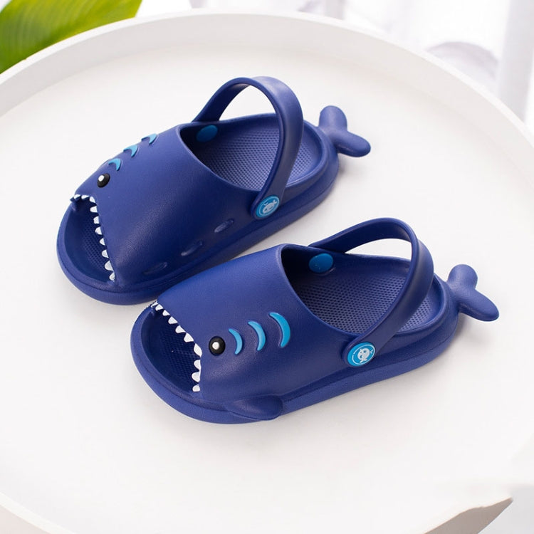 EVA Light Bottom Non-Slip Small Shark Slippers For Children