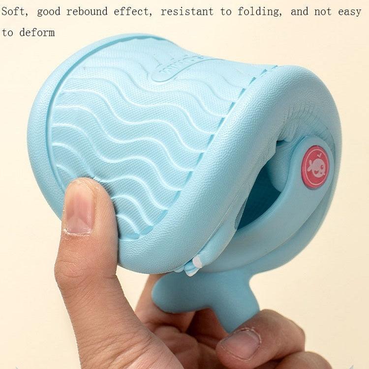 EVA Light Bottom Non-Slip Small Shark Slippers For Children