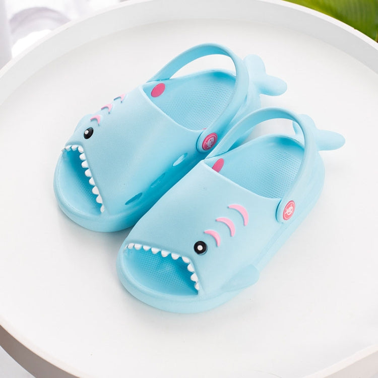 EVA Light Bottom Non-Slip Small Shark Slippers For Children