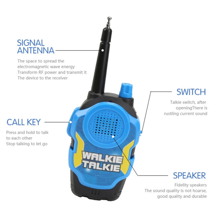 1 Pair Intelligent Wireless Call Walkie-Talkie Remote Dialogue Interactive Children Toys