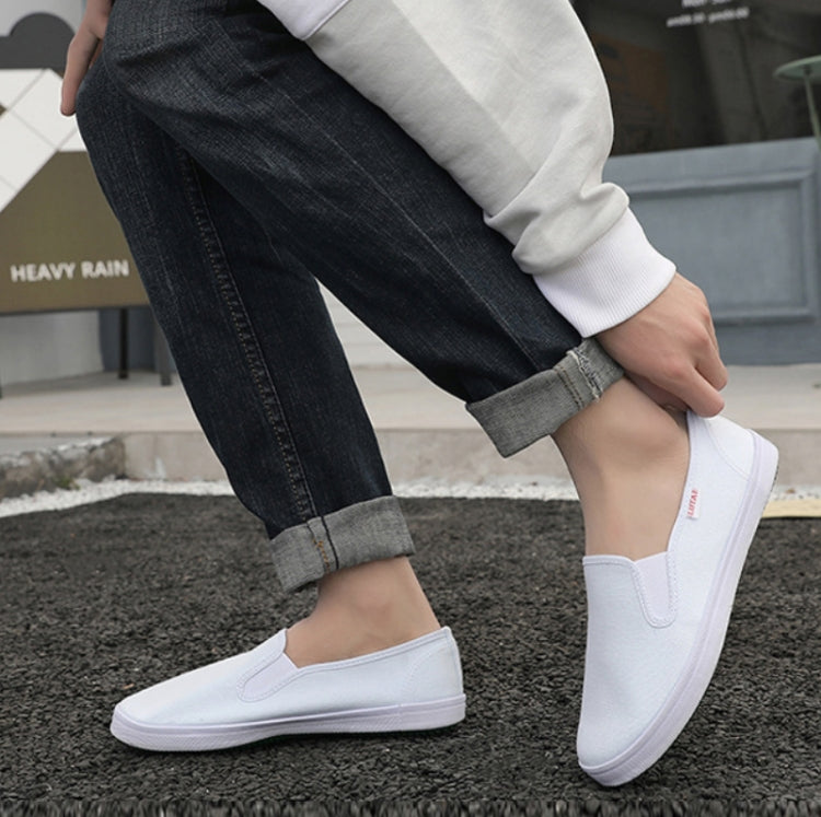 LuTai Men & Women Casual Simple Canvas Shoes Student Low-Top Sneakers