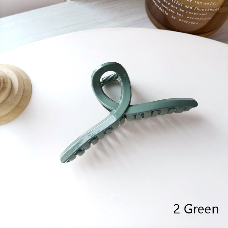 Resin Material Spring Hair Clip, Colour: 25 Yellow Net Yarn, 2 Green, 3 Light Coffee, 4 Creamy-white, 5 Dark Gray, 6 Pink, 7 Chestnut, 20 Black Net Yarn, 21 Pink Net Yarn, 22 Lake Blue Net Yarn, 23 Light Purple Net Yarn