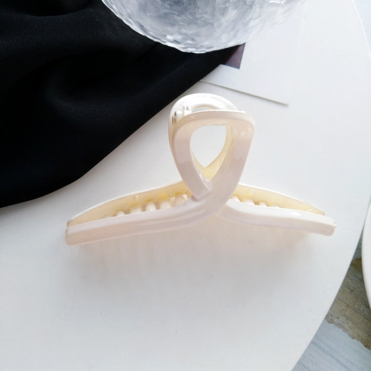 Resin Material Spring Hair Clip, Colour: 25 Yellow Net Yarn, 2 Green, 3 Light Coffee, 4 Creamy-white, 5 Dark Gray, 6 Pink, 7 Chestnut, 20 Black Net Yarn, 21 Pink Net Yarn, 22 Lake Blue Net Yarn, 23 Light Purple Net Yarn