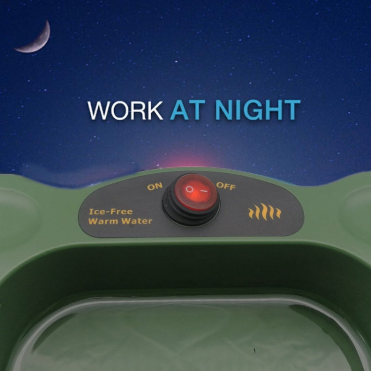 Outdoor Heating Bowl Pet Food Tray Automatic Thermostatic Water Bowl For Cats & Dogs, US Plug, EU Plug