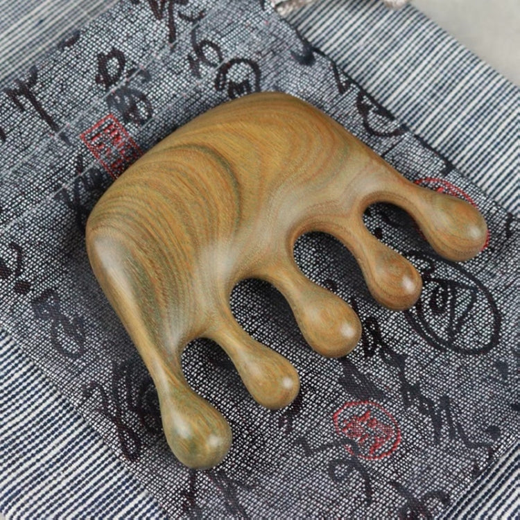 Green Sandalwood Massage Comb