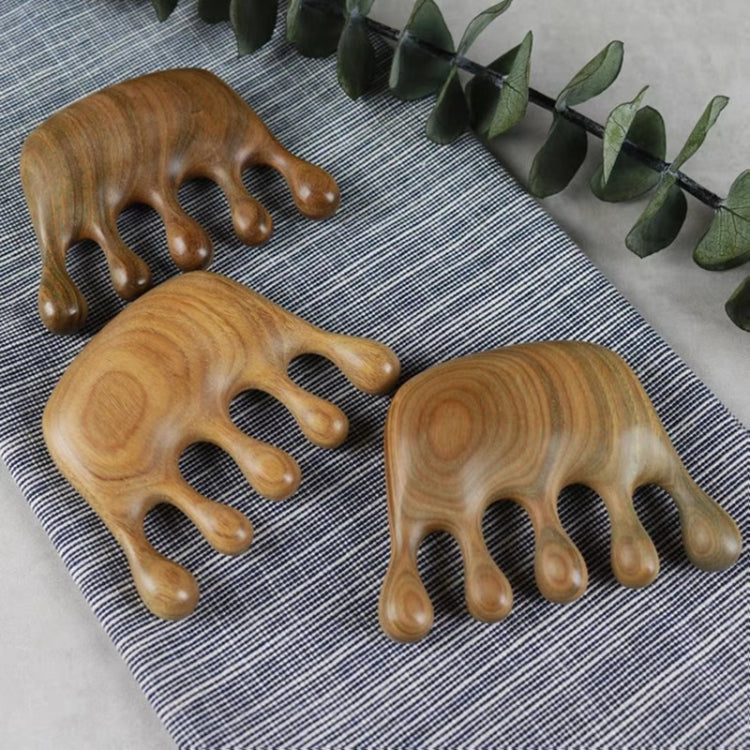 Green Sandalwood Massage Comb