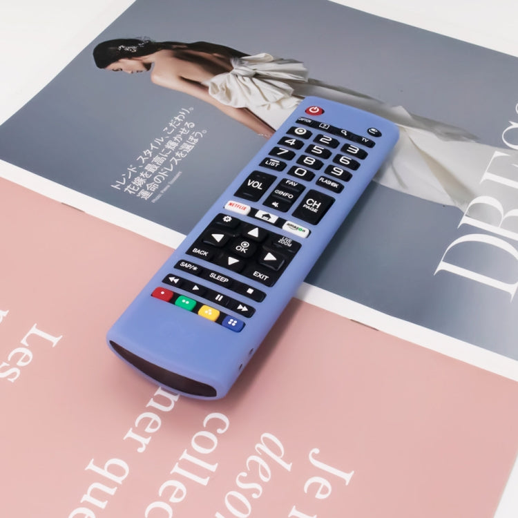 Y14 Remote Silicone Protective Case With Lanyard For LG AKB75095307/74915305/75375604