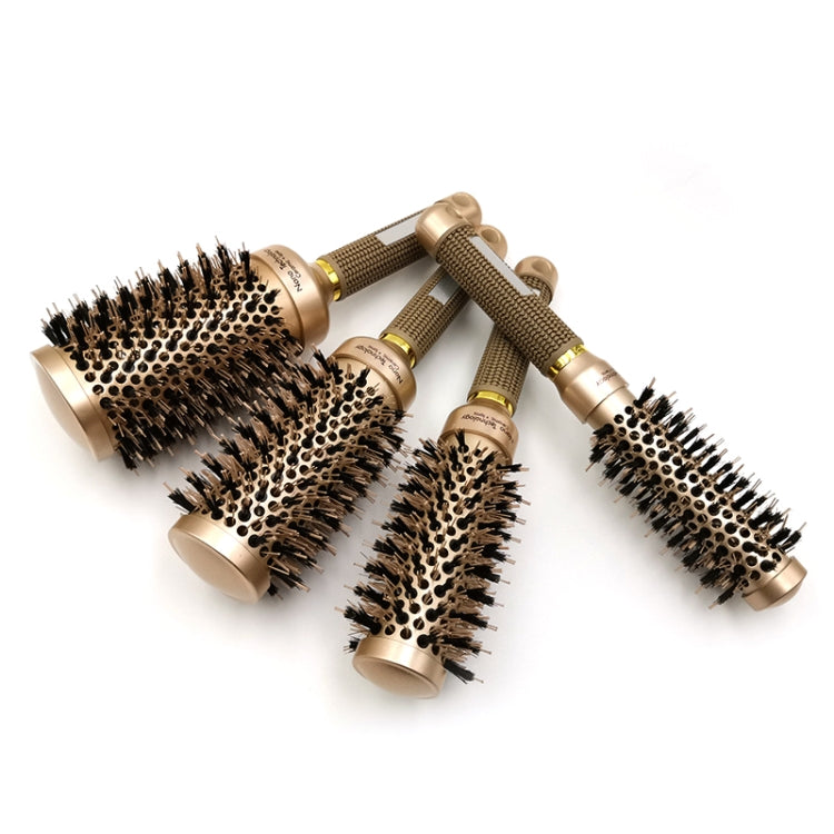 High Temperature Resistant Ceramic Bristles Roller Comb Nylon Needle Cylinder Curling Comb