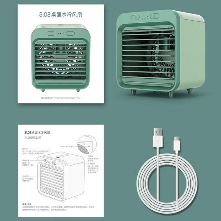 Desktop Humidification Spray USB Water-cooled Fan