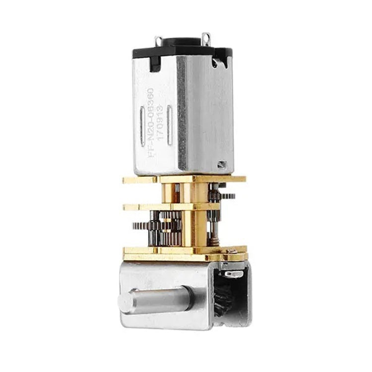 GW12N20 Worm Gear Low Speed Motor Ultra Mini Gear Power-Off Self-Locking Motor For Smart Car Robot