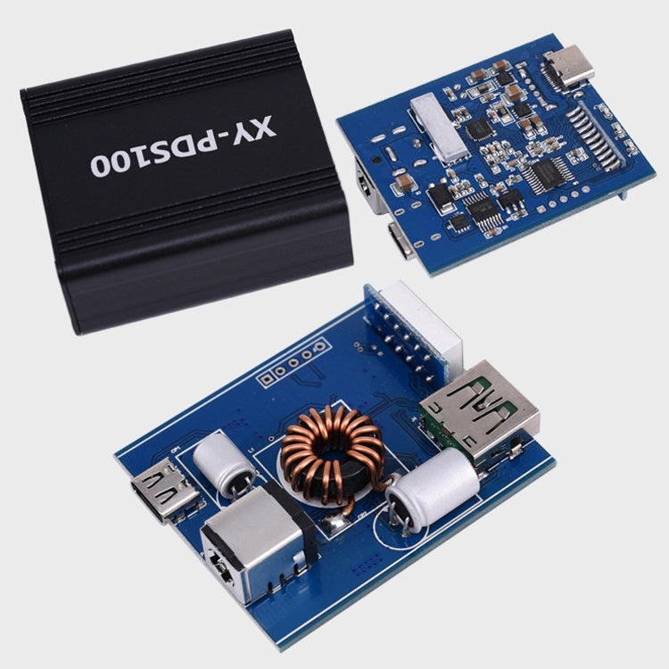 PDS100 QC4.0 PD3.0 Type-C DC 12-28V 100W Step Down Mobile Phone Quick Charger Module for Huawei SCP/FCP iOS PD