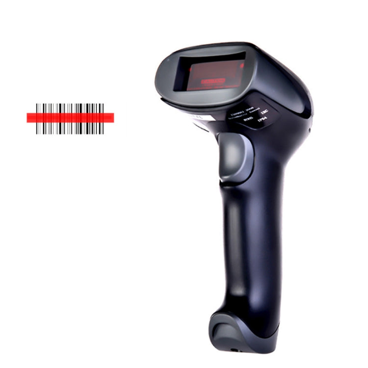 NETUM F6 Anti-Slip And Anti-Vibration Barcode Scanner, Model: Wired Red Light