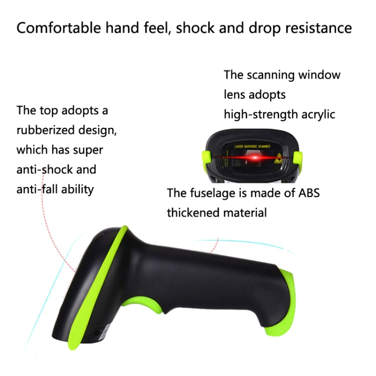 Laser Wireless Scanner Bluetooth Scanner Supermarket Express Scanner, 5100 (2.4G)  One-dimensional Wireless, 5100 (433M) One-dimensional Wireless, 5100 (2D) Two-dimensional Wireless, 3100 (2D) Two-dimensional Bluetooth