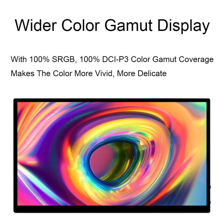 Waveshare 13.3 Inch 2K 2560×1440 HDMI/Type-C Display Interface AMOLED Touch Display, US Plug, EU Plug, UK Plug