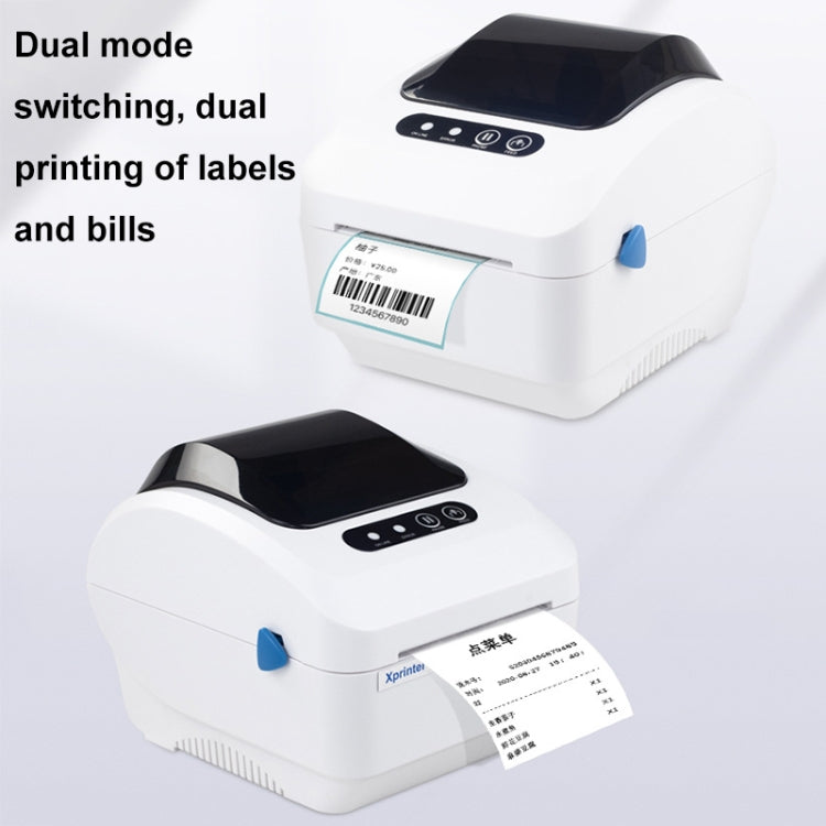 Xprinter XP-320B 80mm Thermal Barcode Supermarket Cashier Label Printer, USB, USB+Bluetooth