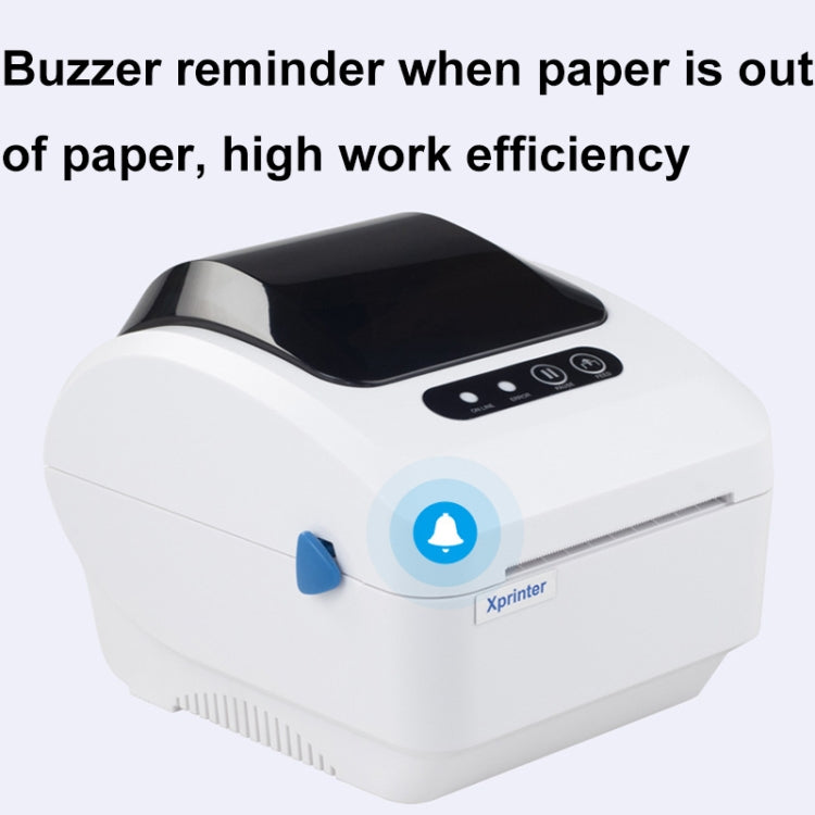 Xprinter XP-320B 80mm Thermal Barcode Supermarket Cashier Label Printer, USB, USB+Bluetooth