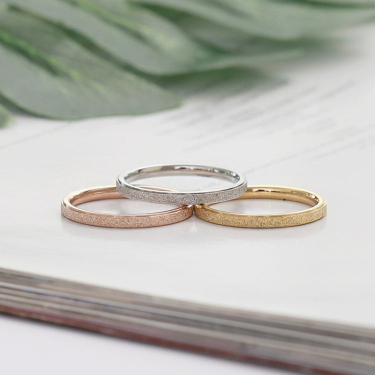Three Lifetimes Titanium Steel Couple Rings Very Fine Frosted Ring