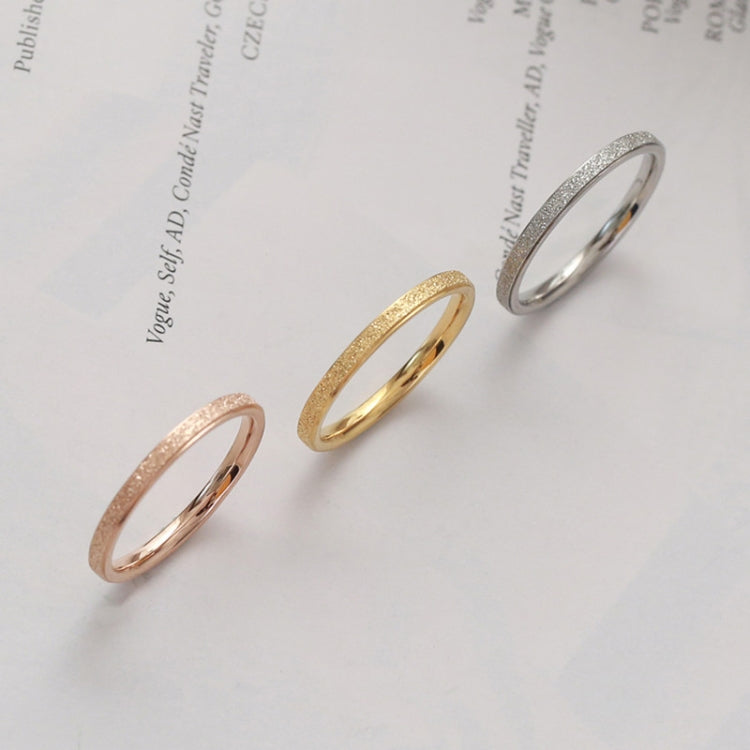Three Lifetimes Titanium Steel Couple Rings Very Fine Frosted Ring
