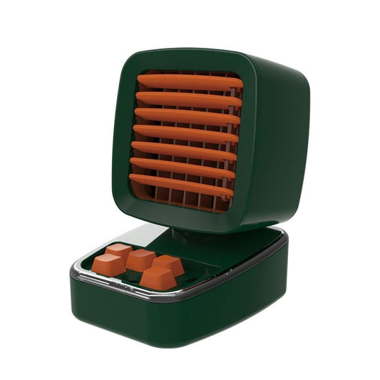 A5 Mini Humidifying Refrigeration Air Conditioning Fan USB Home Desktop Water Cooling Fan