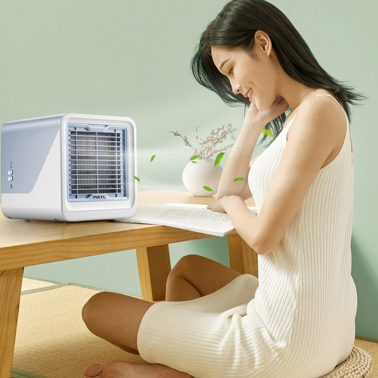 MG -191 Mini Air Cooler Home Dormitory Office Air Conditioning Fan Portable Small Desktop USB Fan