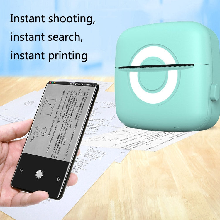 Portable Mini Wrong Question Printer Student Photo Text Memo Printer