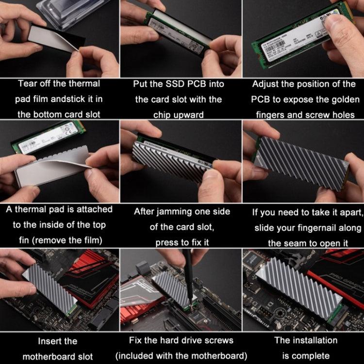 Jonsbo M.2-3 Solid State Radiator For NVME/SSD