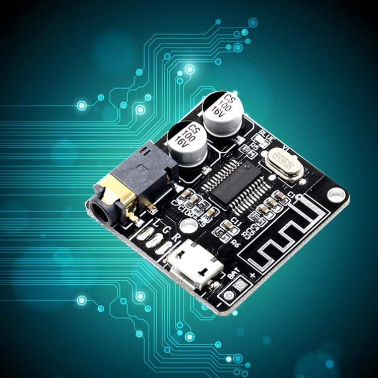 3 PCS DIY Bluetooth 4.1 Audio Receiver Module MP3 Bluetooth Decoder Board Car Speaker Audio Amplifier Board, Bluetooth 4.1