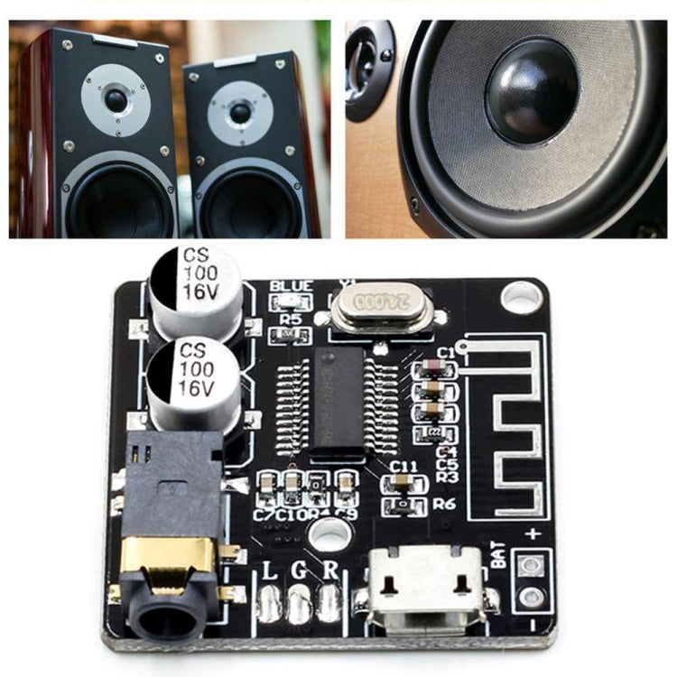 3 PCS DIY Bluetooth 4.1 Audio Receiver Module MP3 Bluetooth Decoder Board Car Speaker Audio Amplifier Board, Bluetooth 4.1