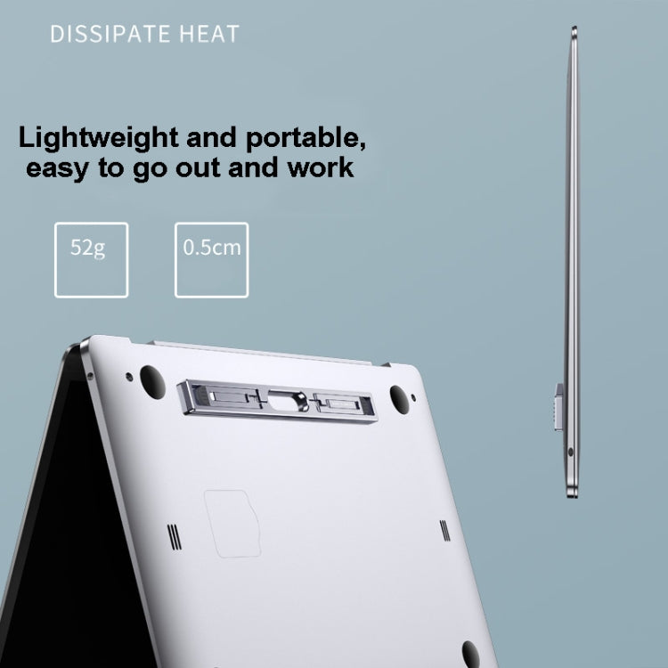 Oatsbasf K01 Adjustable Desktop Heightening Base Aluminum Alloy Radiator Folding Laptop Stand