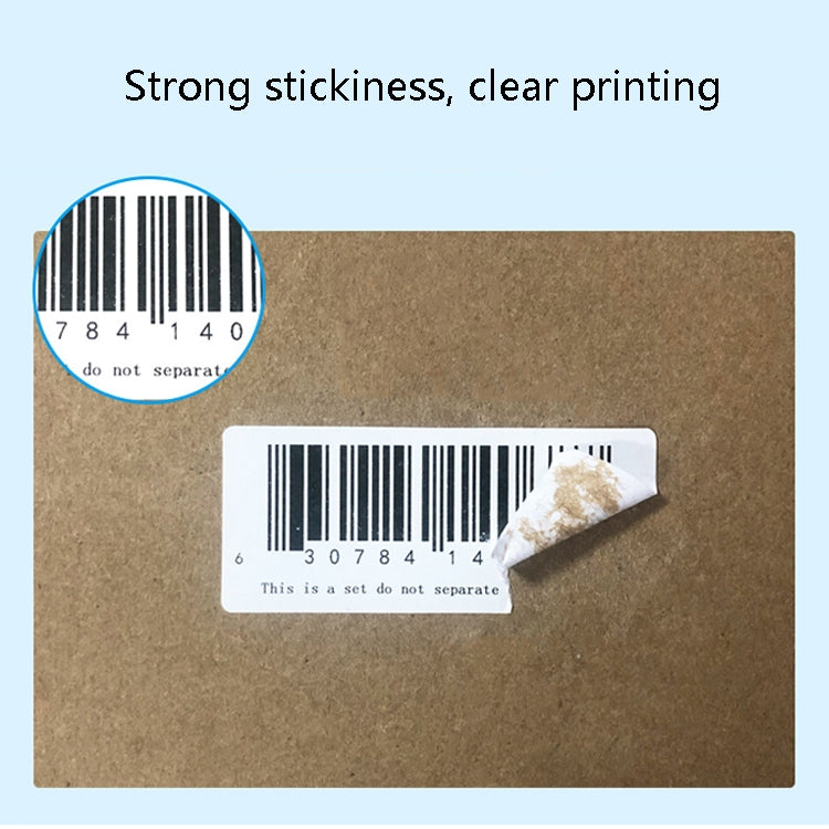 Sc5030 Double-Row Three-Proof Thermal Paper Waterproof Barcode Sticker, 50 x 40 mm (2000 Pieces), 50 x 35 mm (2000 Pieces), 50 x 30 mm (2000 Pieces), 50 x 25 mm (2500 Pieces), 50 x 20  mm (5000 Pieces), 40 x 80  mm (1000 Pieces), 40 x 70 mm (2000 Piece...