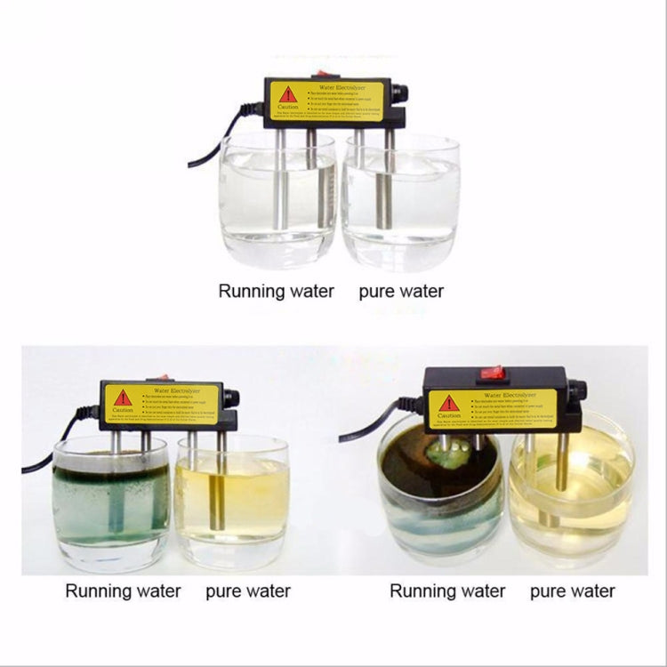 2 PCS Household Electrolyzer Test Electrolysis Water Tools Water Purity Level Meter PH Testing Tool Water Quality Tester