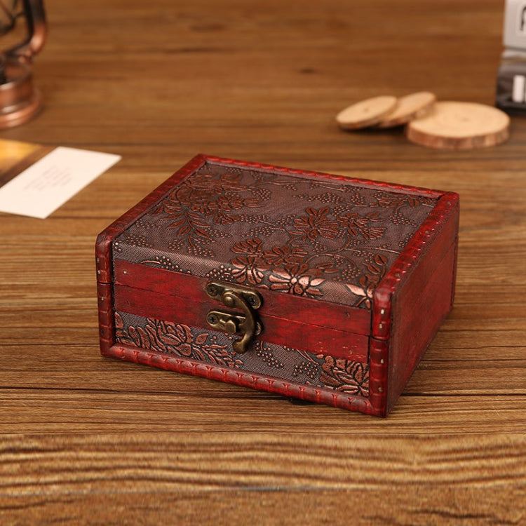 Wooden Vintage Jewelry Box Sorage And Shooting Props